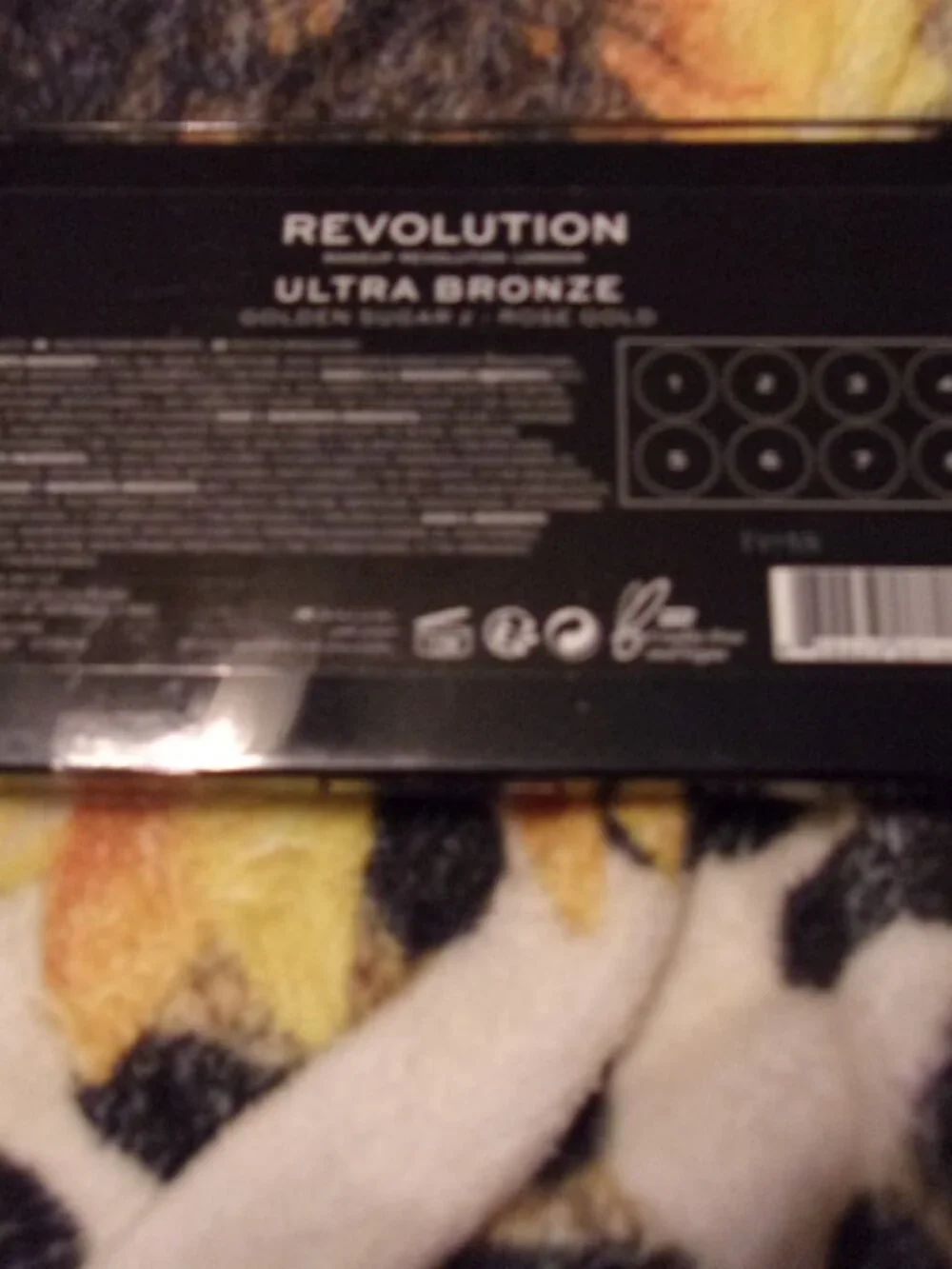 Makeup Revolution Bronze Palette Golden Sugar 2 Rose Gold